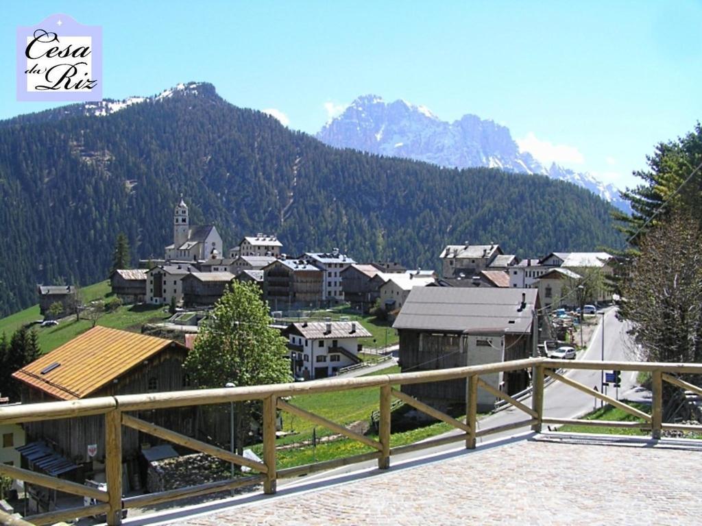 Cesa Da Riz Apartment Colle Santa Lucia Bagian luar foto
