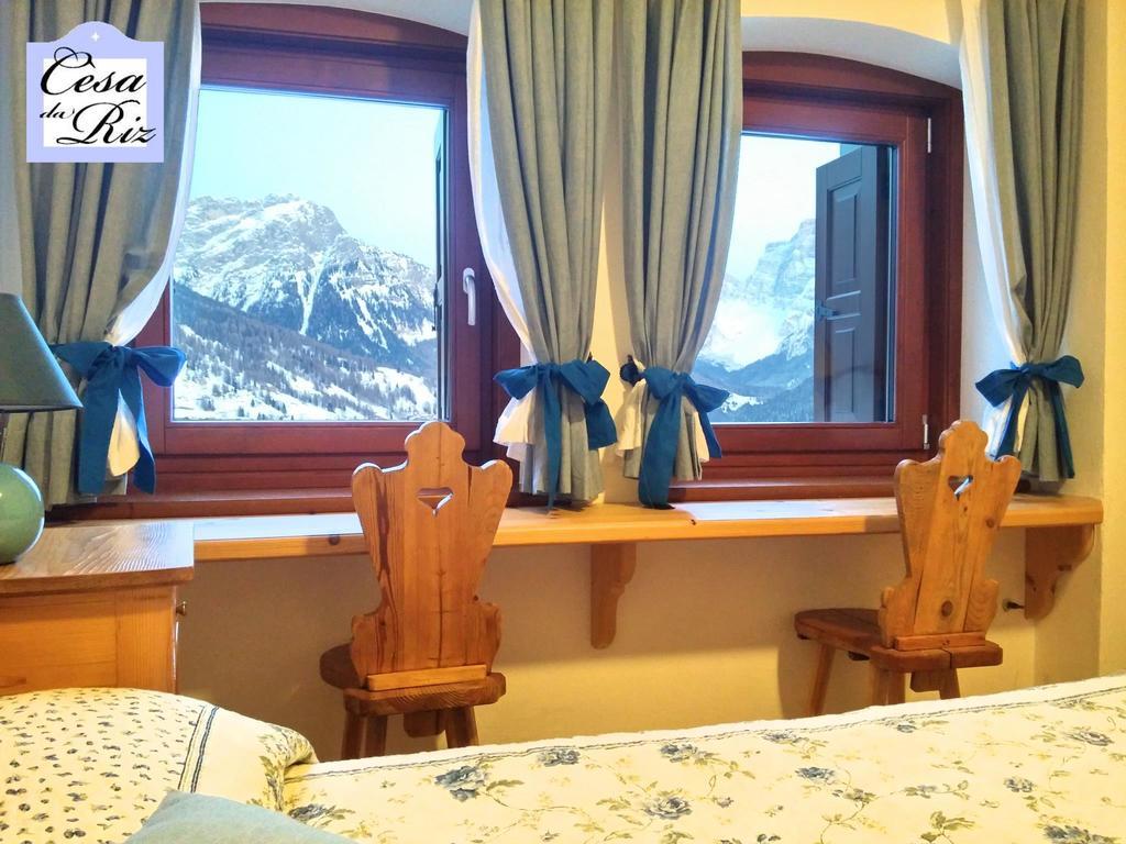 Cesa Da Riz Apartment Colle Santa Lucia Bagian luar foto
