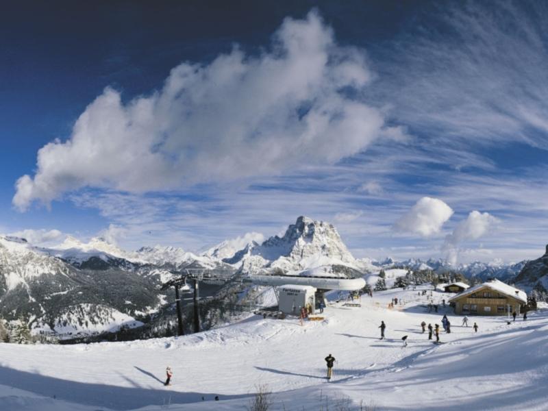 Cesa Da Riz Apartment Colle Santa Lucia Bagian luar foto